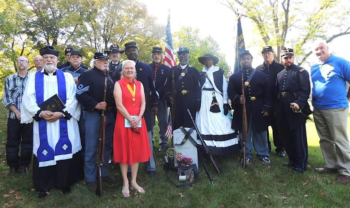 Gravestone Dedication for Civil War veterans