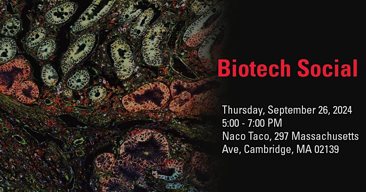 Leica Microsystems' Biotech Social at Cambridge