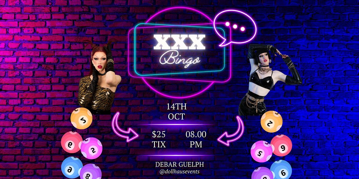 Drag Bingo at DeBAR Guelph! Starring Anne Tique Doll and Ultraviolet!