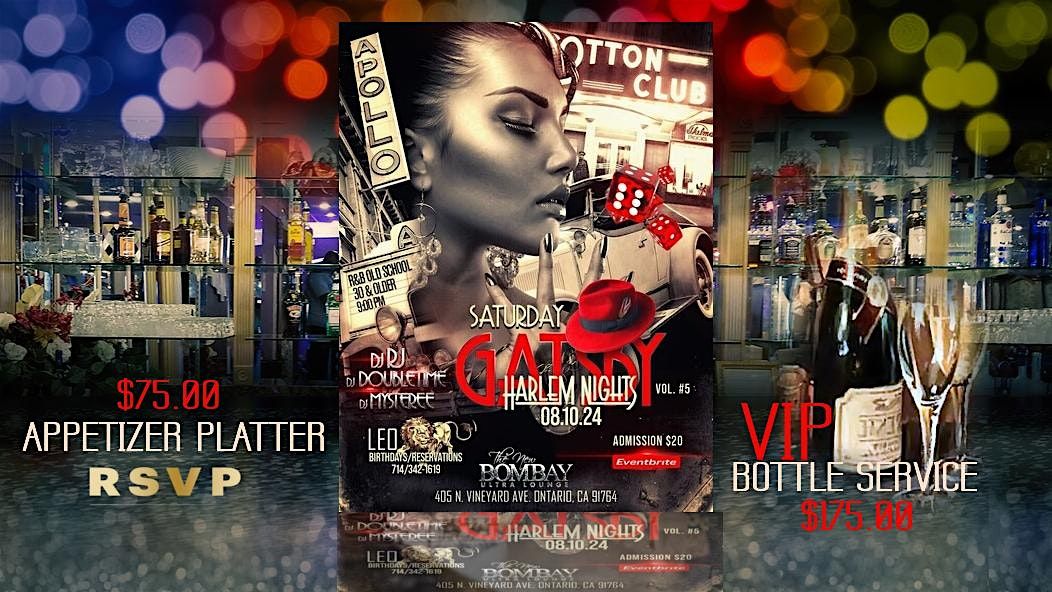 Gatsby\/Harlem Nights (Vol. #5) LEO Edition, BOMBAY Ultra Lounge