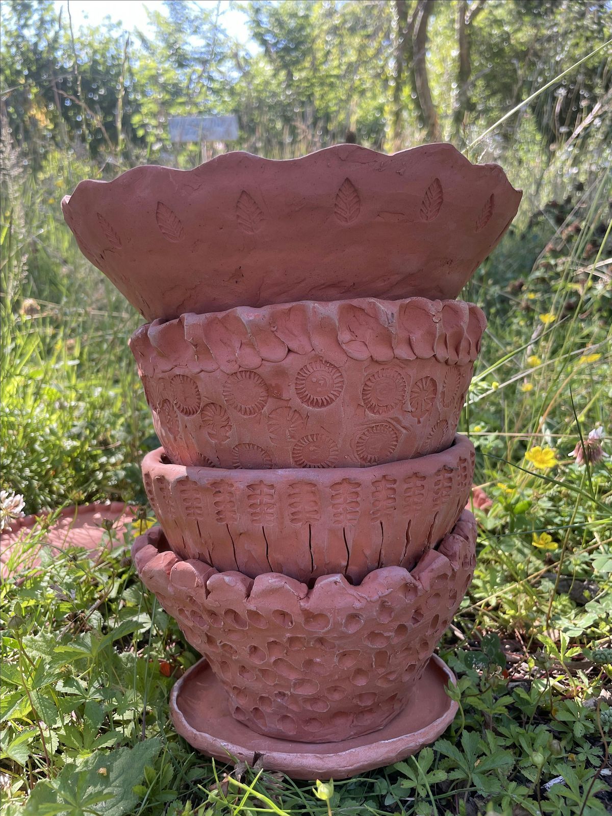 Terracotta pot making, Windsor Great Park, Thursday 10 October