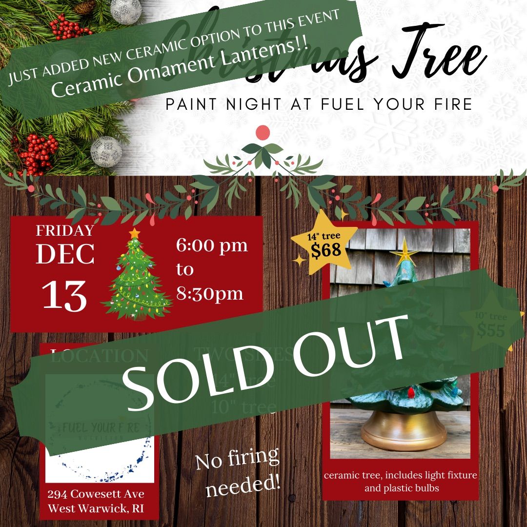 December Paint Night at Fuel Your Fire Nutrition