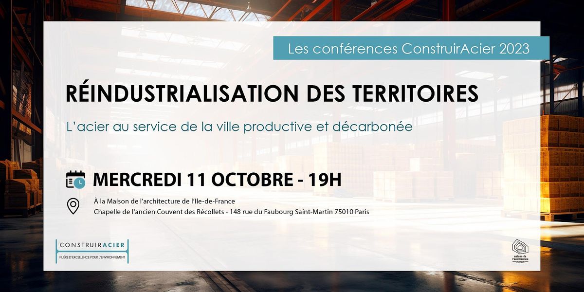 R\u00e9industrialisation des territoires