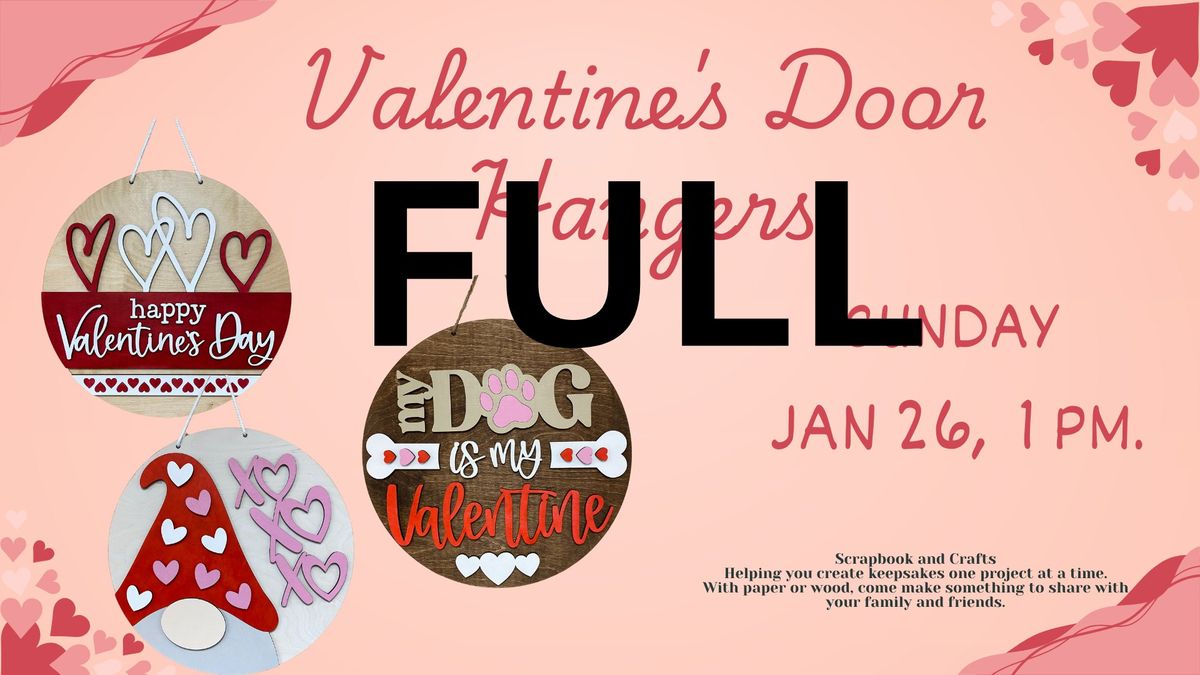 Valentine's Door Hangers