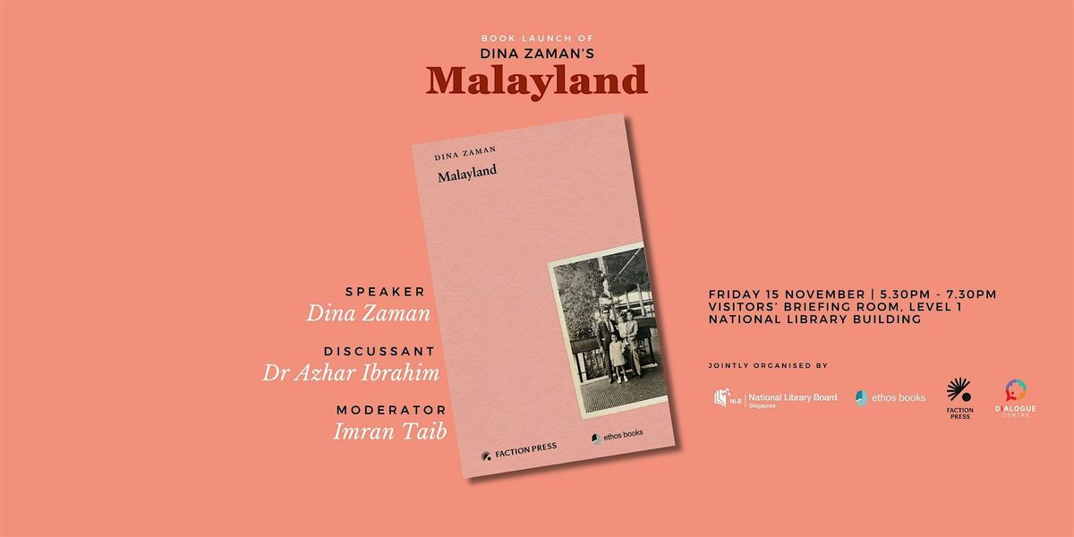 Book Launch of Dina Zaman\u2019s Malayland