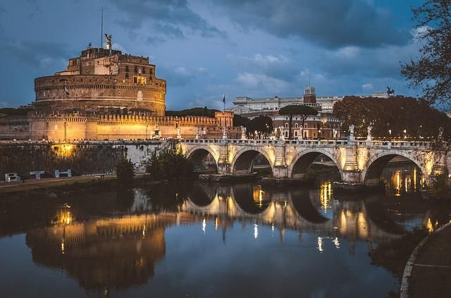 Castel Sant'Angelo di Notte!