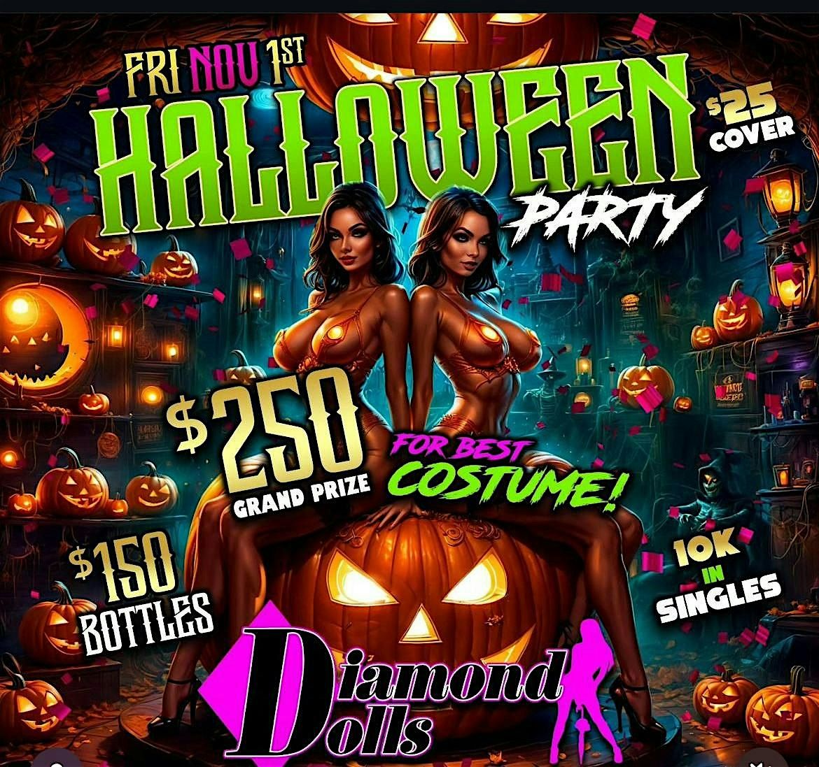 DIAMOND DOLLS HALLOWEEN PARTY