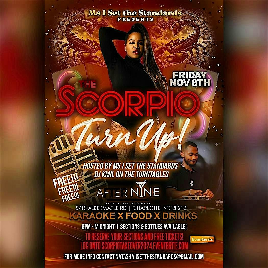 THE SCORPIO TURN UP!!!