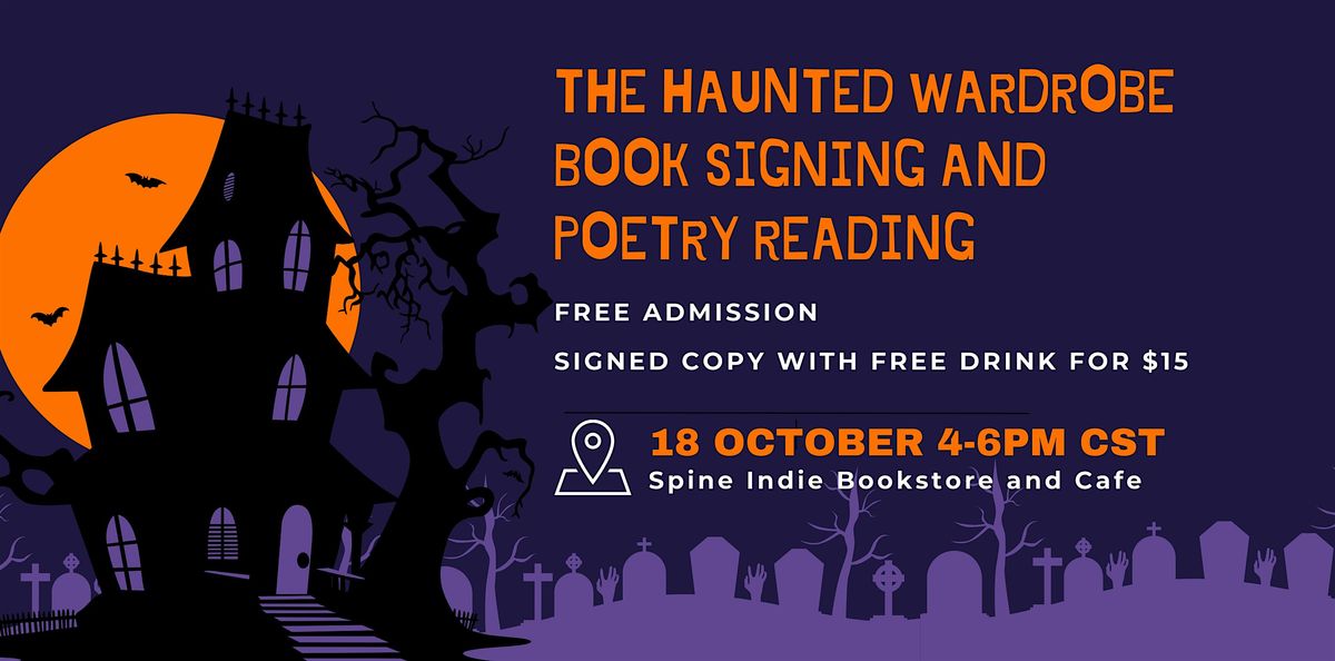 The Haunted Wardrobe Book Signing and Poetry Reading