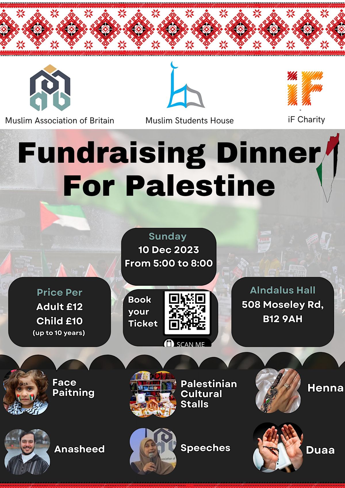 Fundraising Dinner For Palestine