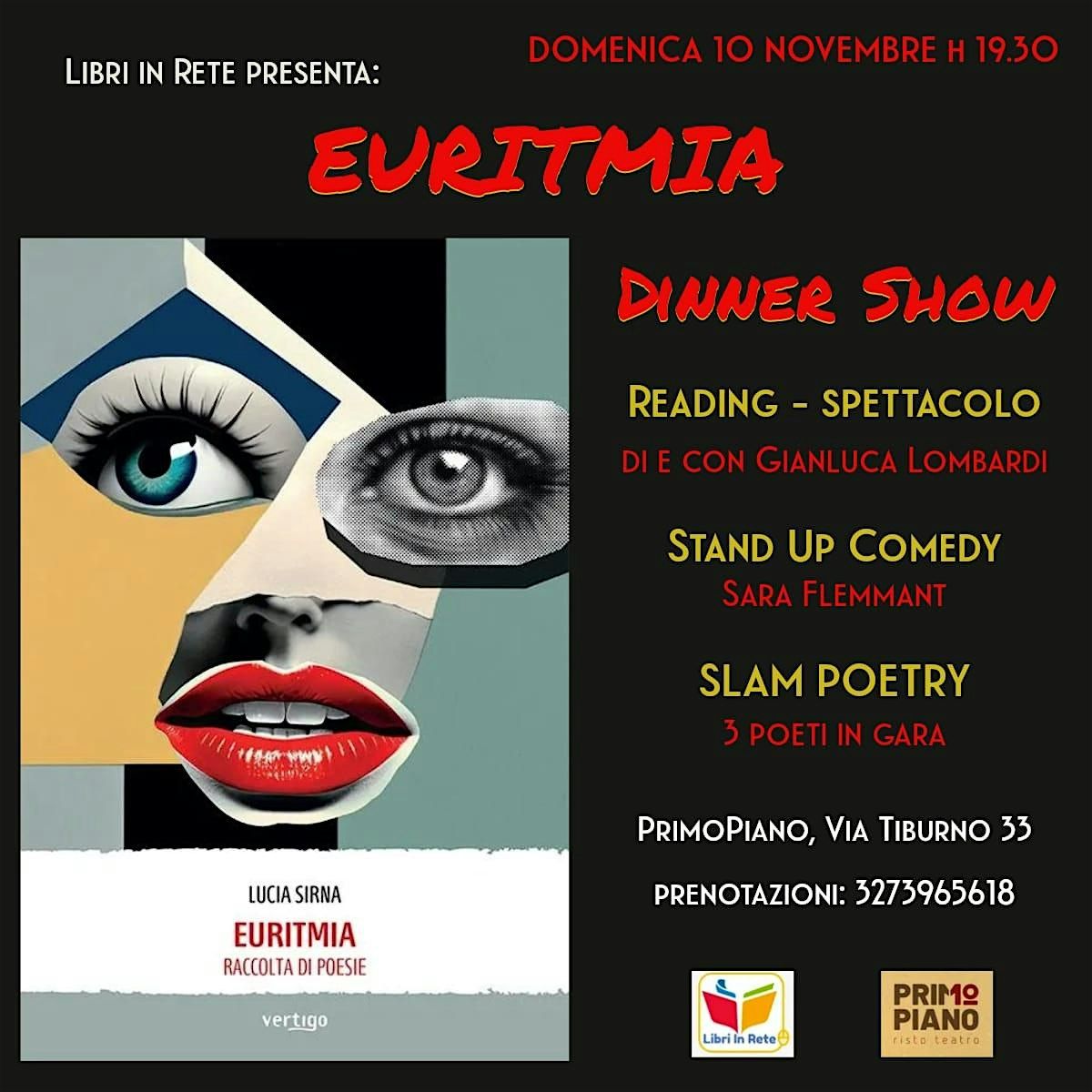 \ufe0fREADING & SHOW Euritmia  Presentazione