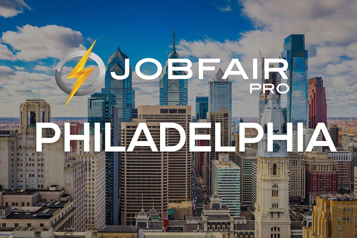 Philadelphia Virtual Job Fair September 29, 2021