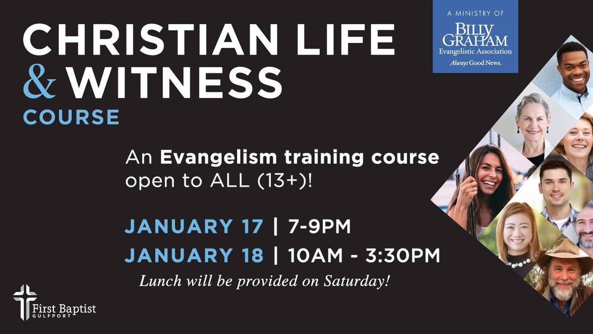 Christian Life & Witness Course