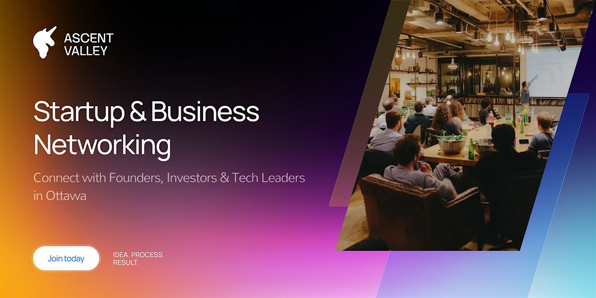 Startup & Business  Networking in  Ottawa