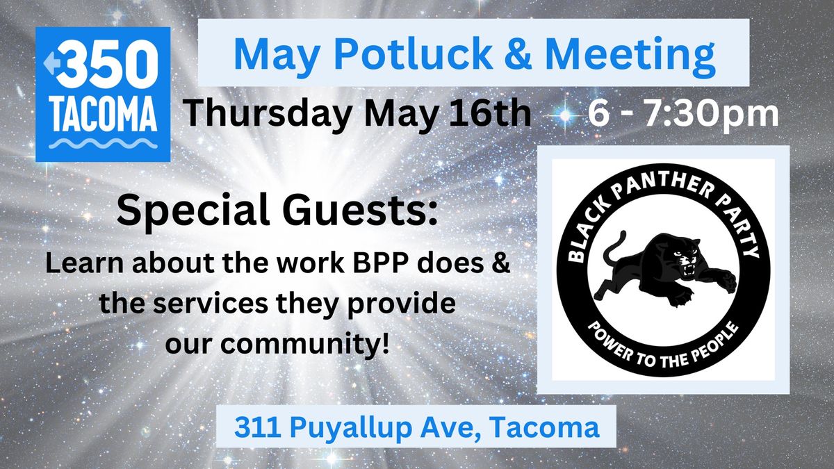 May Potluck & Meeting!