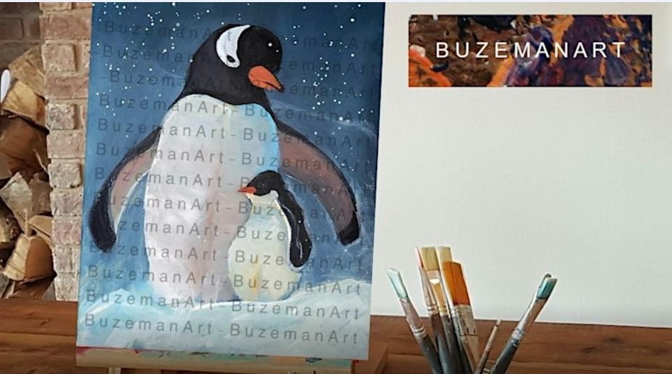 Cuddly Penguins Art Workshop