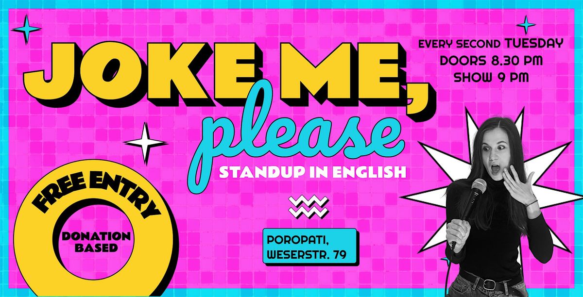 Joke Me, Please: English Standup Comedy in Neukolln