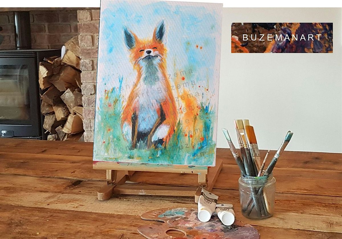 'Fantastic Fox' Painting Workshop  &  Afternoon Tea @Sunnybank,Doncaster