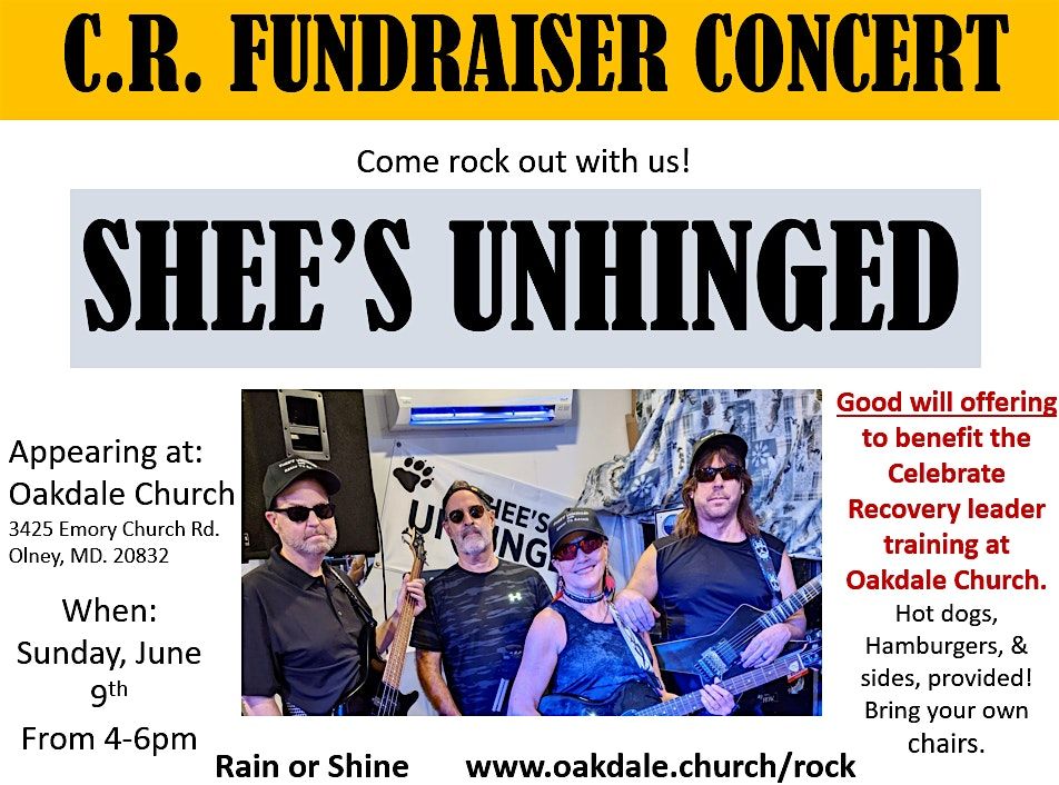 Shee's Unhinged--Free Rock Concert\/Fundraiser