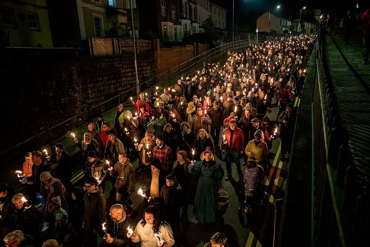 Newport Rising Festival Torchlit March 2024