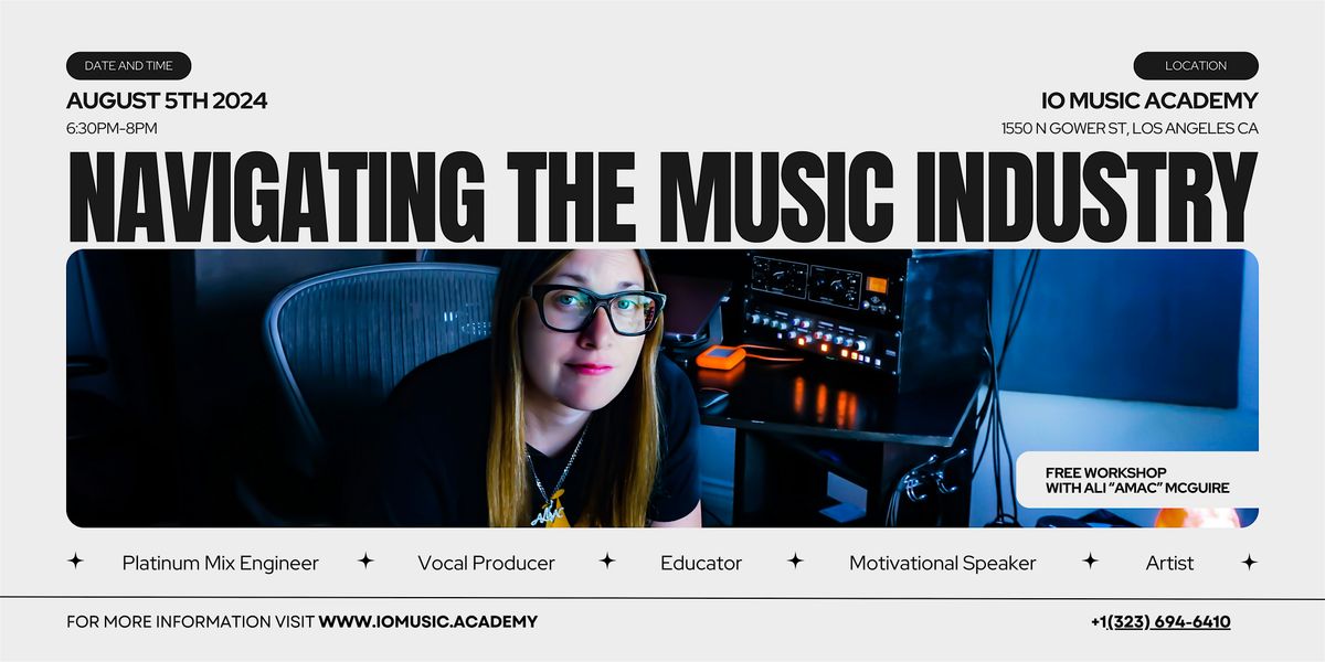 Navigating the Music Industry with Ali "AMAC" McGuire