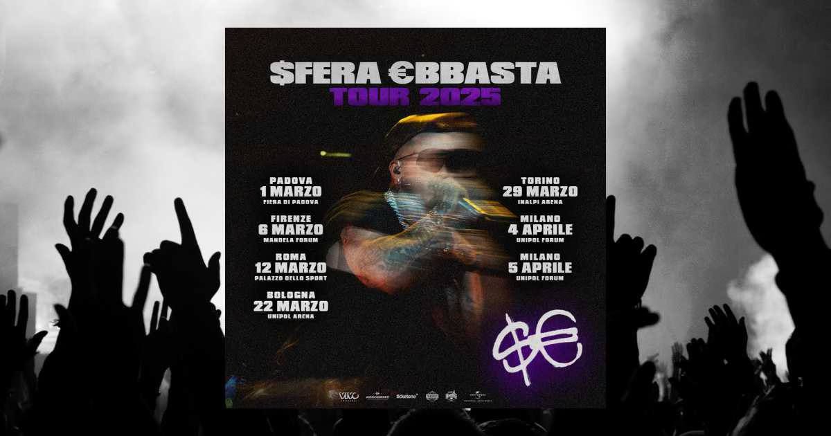 Sfera Ebbasta - Tour 2025