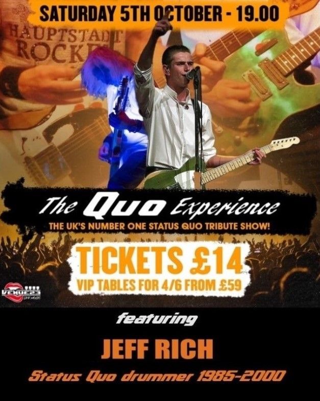 The Quo Experience 'Live' in Wakefield