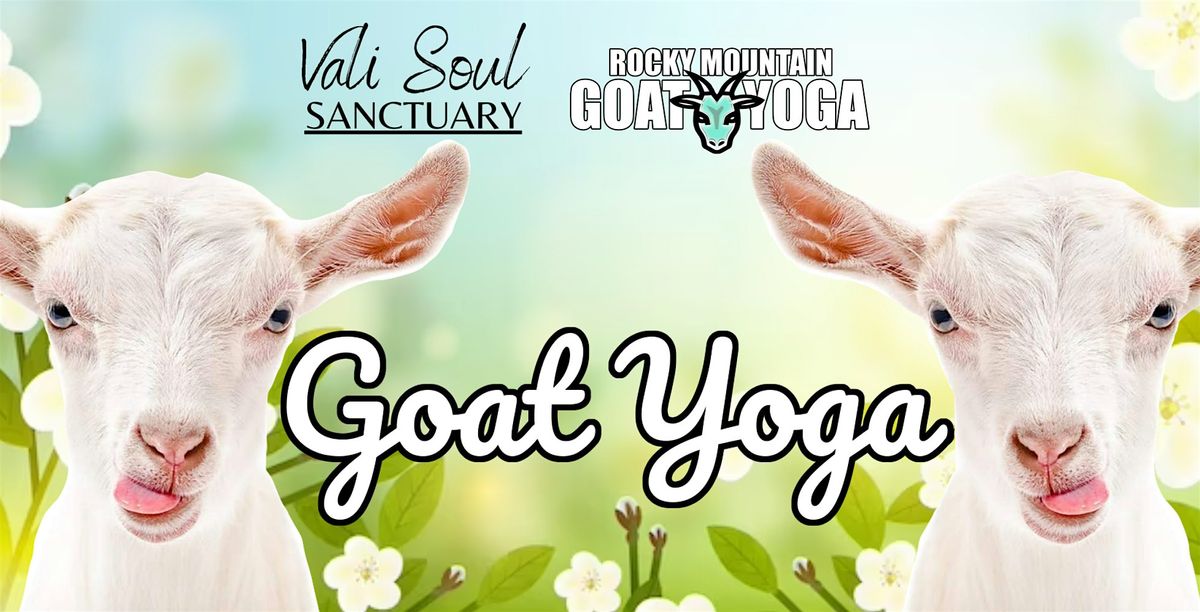 Goat Yoga - August 3rd (VALI SOUL SANCTUARY)
