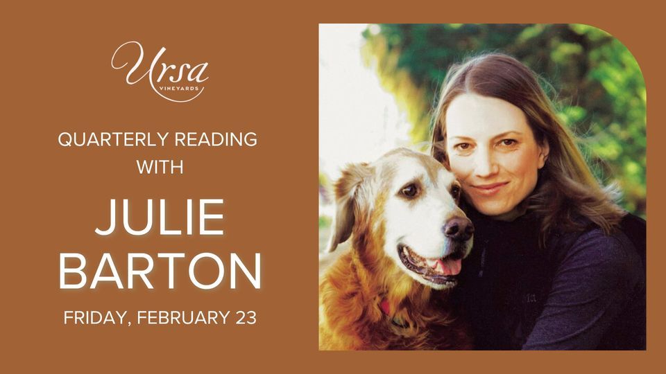 Quarterly Reading with Julie Barton