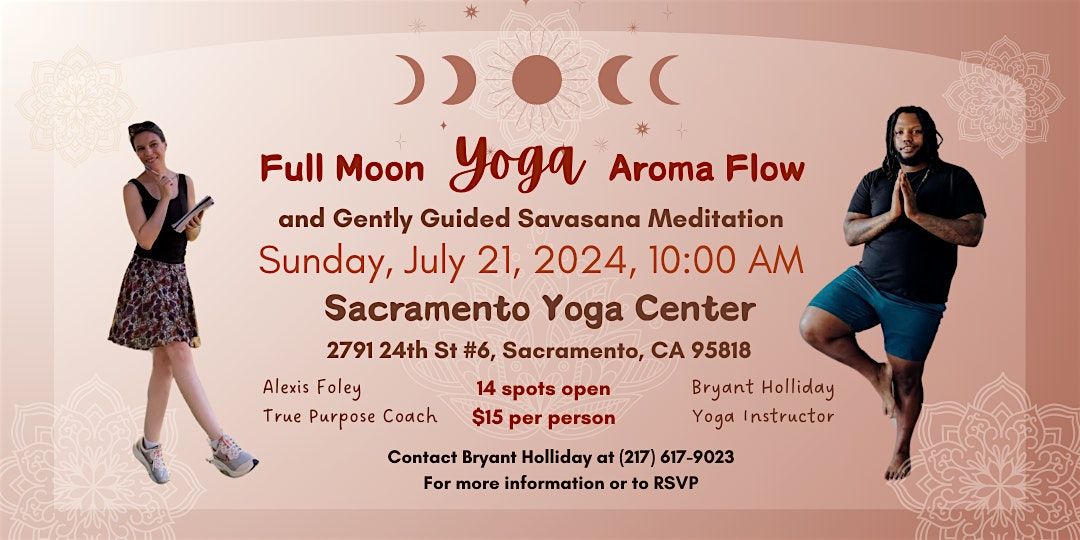 Yoga Aroma Flow on the July Full Moon