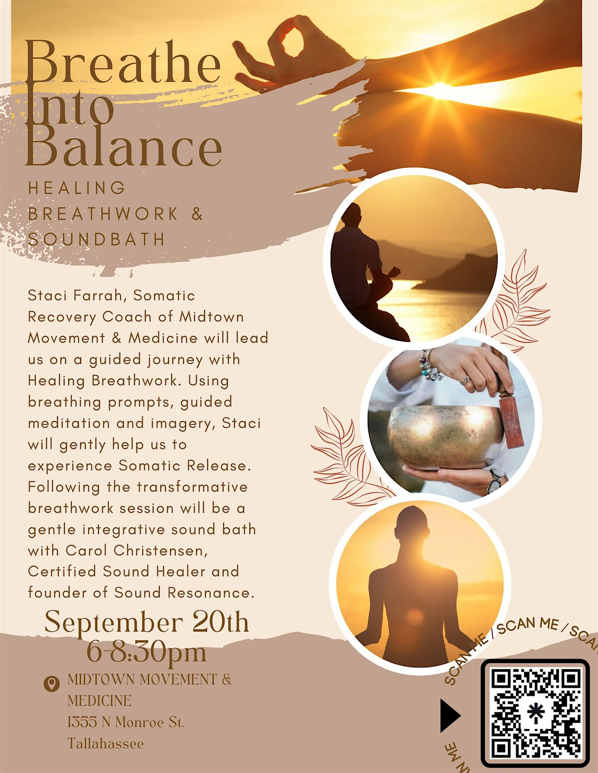 Breathe Into Balance~Healing Breathwork & Sound Bath