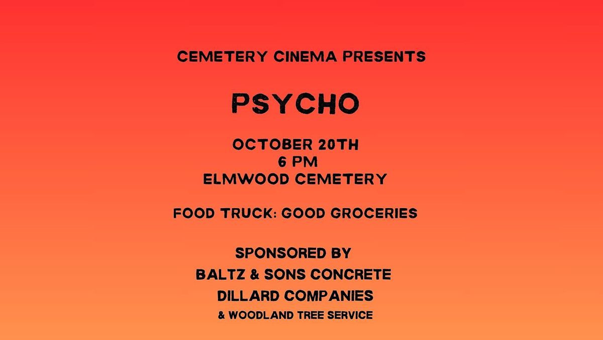Cemetery Cinema presents Psycho