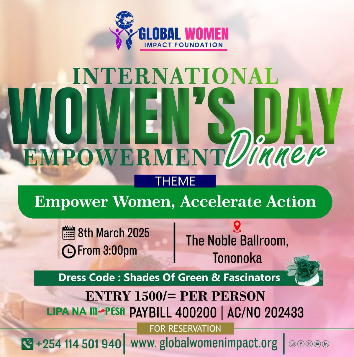 Empower Women, Accelerate Action