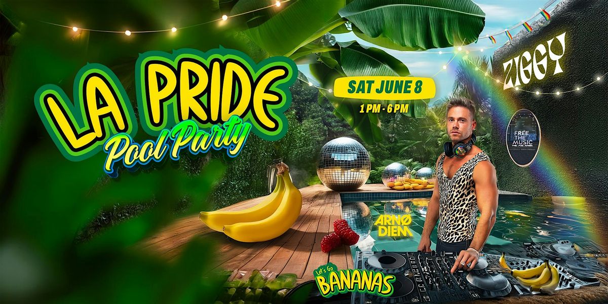 LA Pride Bananas Pool Party