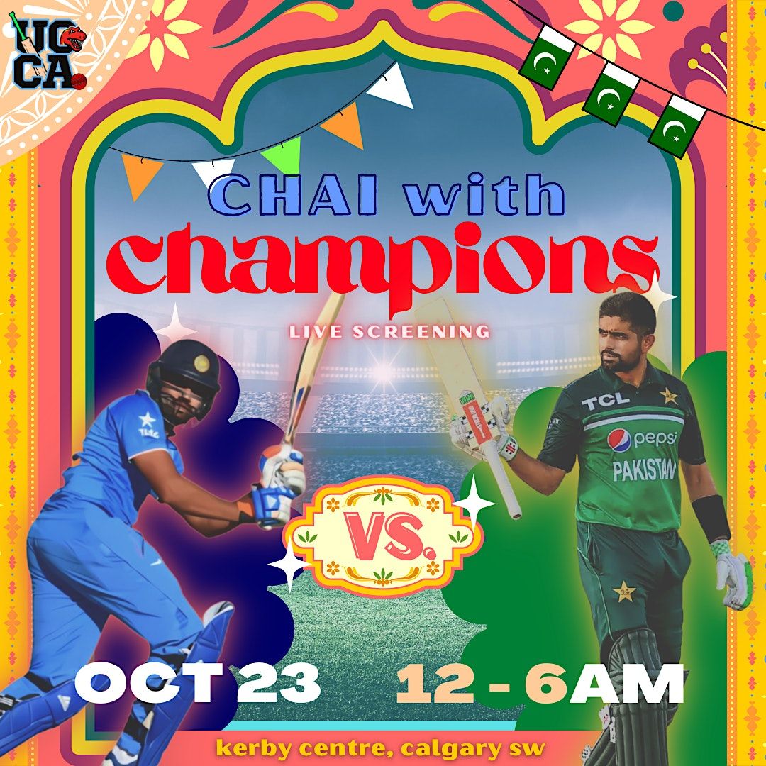 Chai with Champions 2022 (India vs Pakistan)