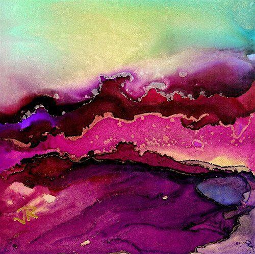 Alcohol Ink Classes with Kristine McDonough