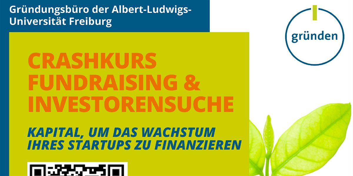 Crashkurs Fundraising und Investorensuche im Oktober