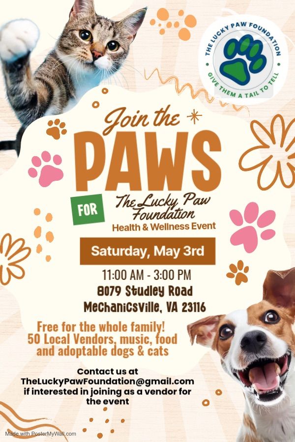 The Lucky Paw Foundation Health & Wellness Event