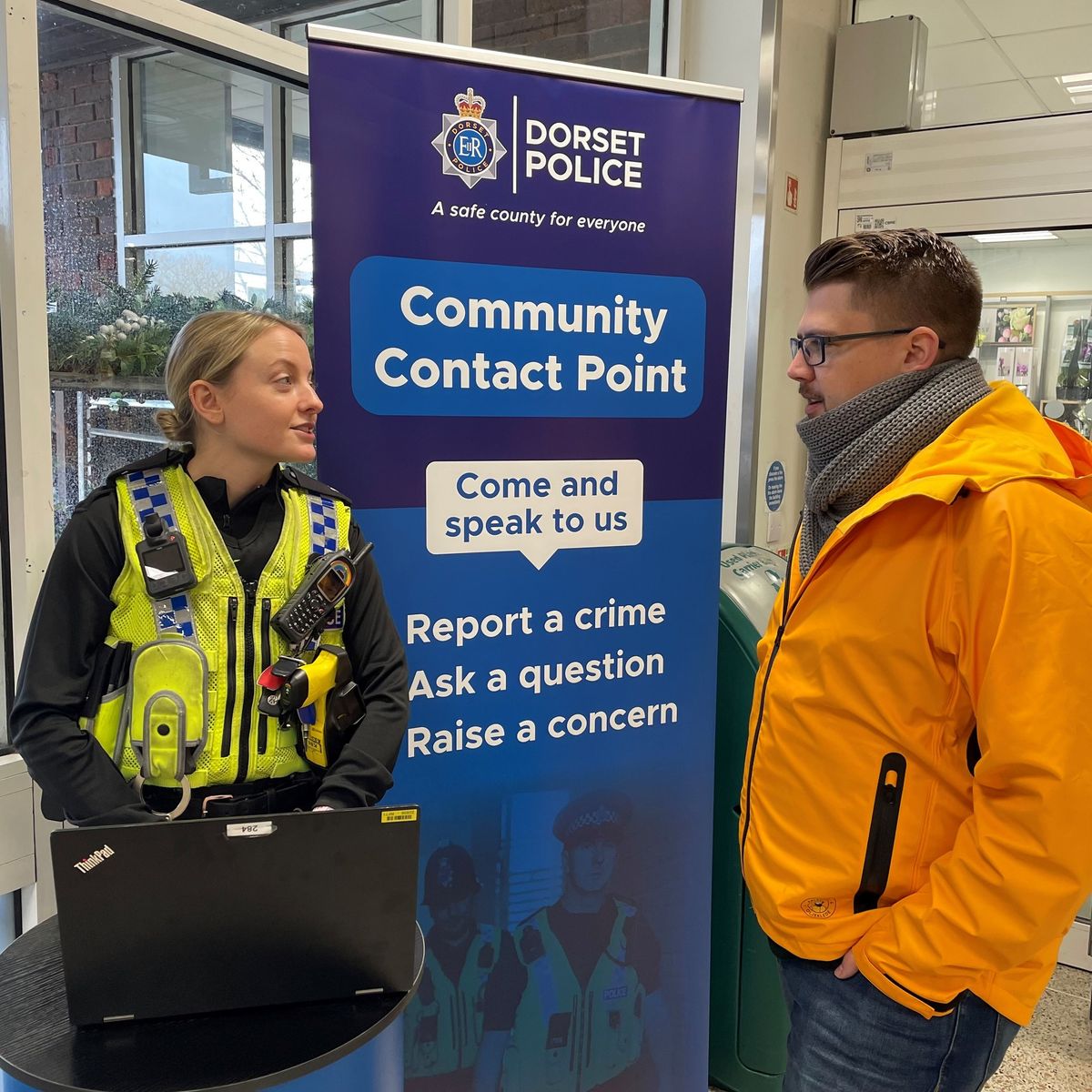 Community Contact Point with PCSO Sarah