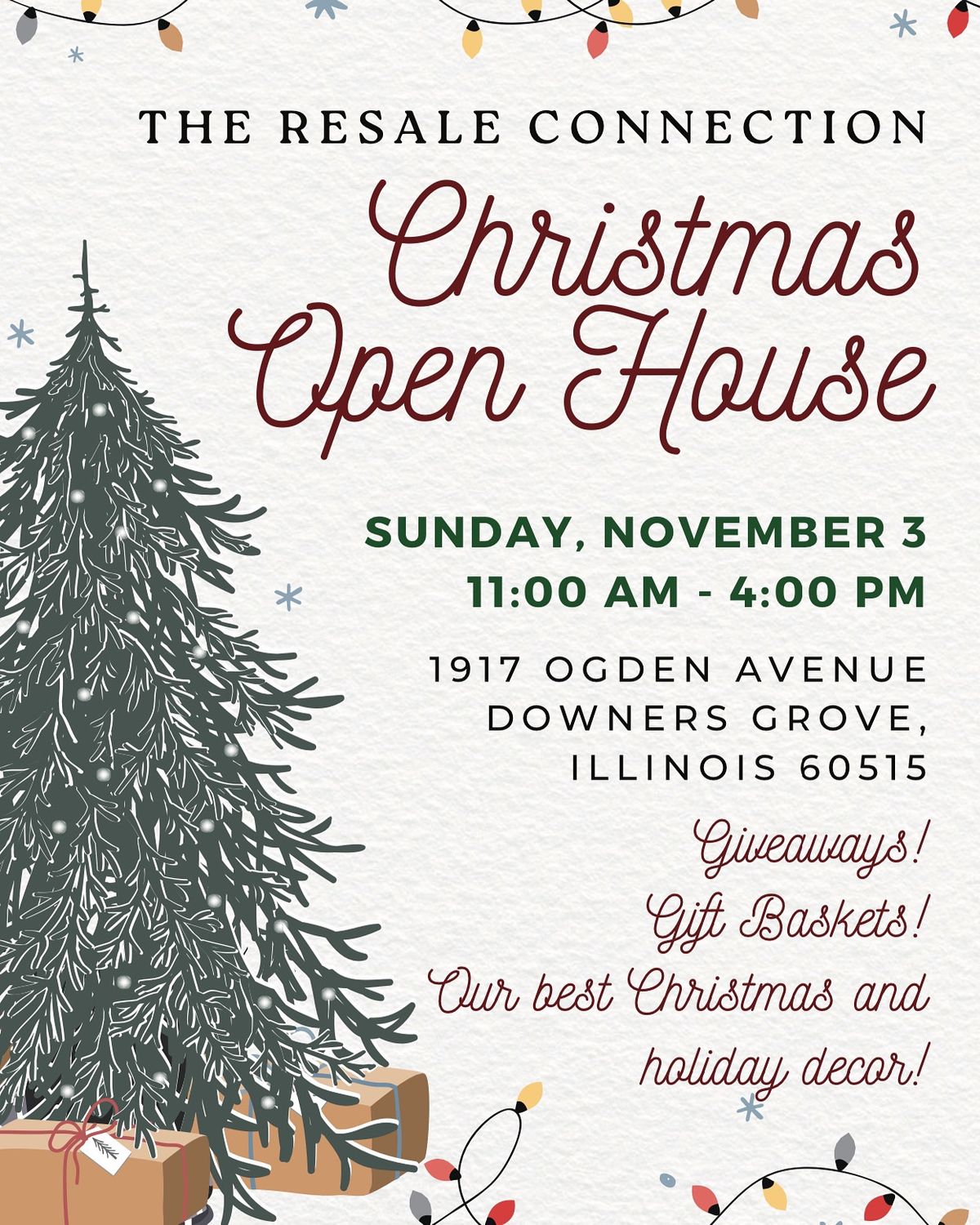  CHRISTMAS OPEN HOUSE \ud83c\udf85\ud83c\udffc\ud83c\udf84