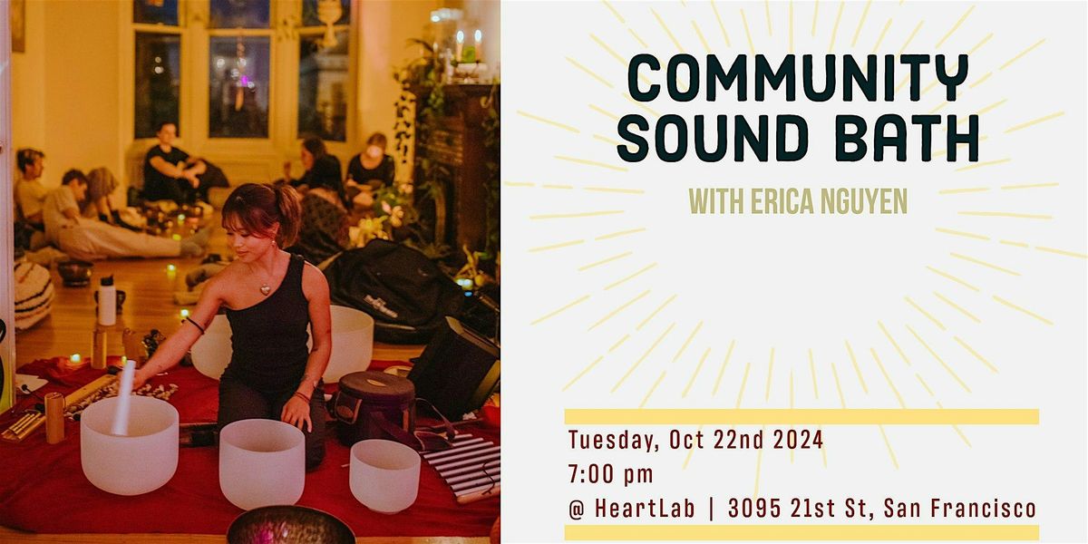 Community Sound Bath with Erica