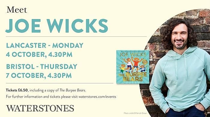 Meet Joe Wicks at Waterstones Bristol