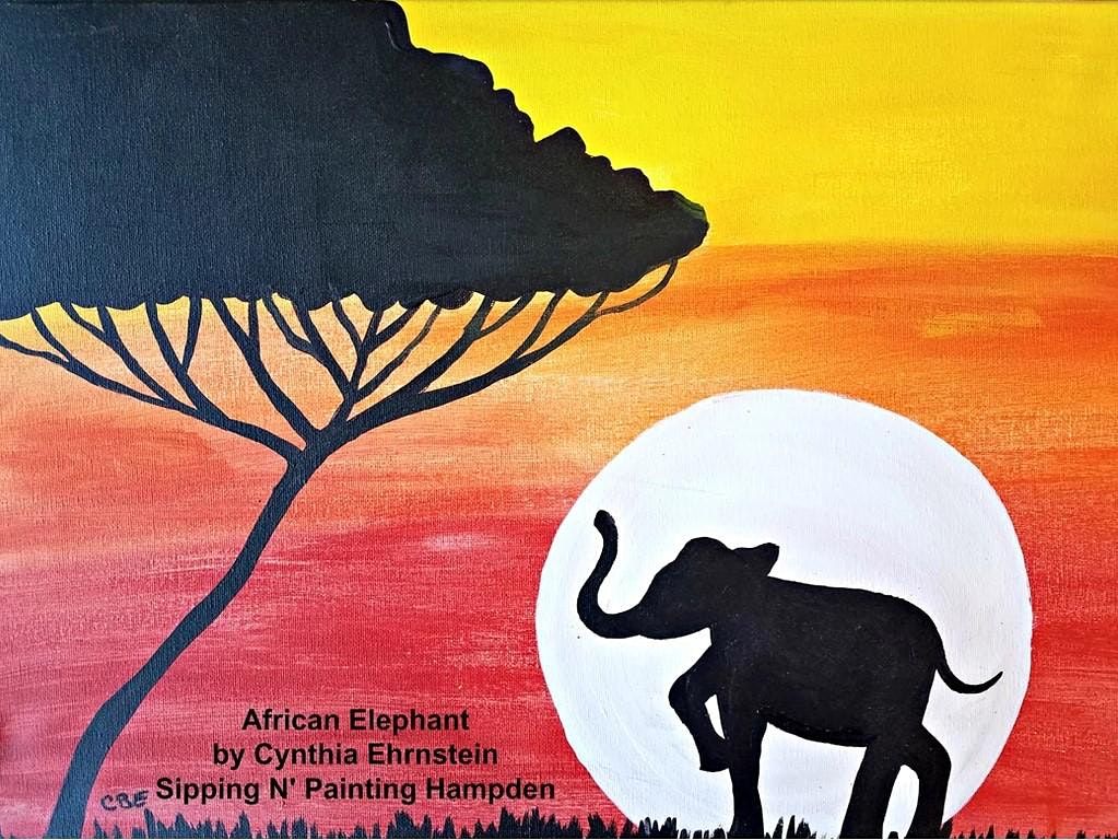 IN STUDIO CLASS African Elephant Mon June 27th 6:30pm $35