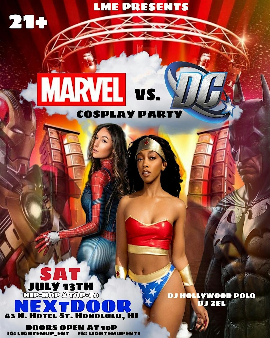 Marvel Vs. DC Cosplay Party