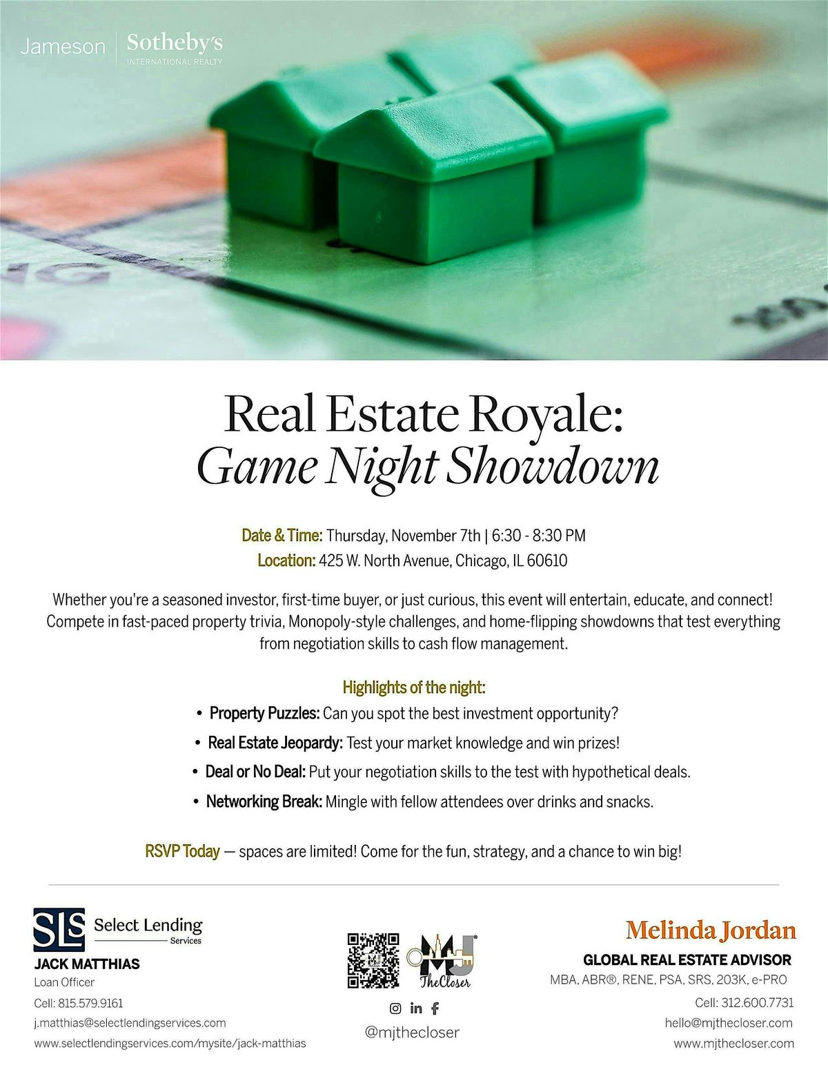 Real Estate Royale: Game Night Showdown