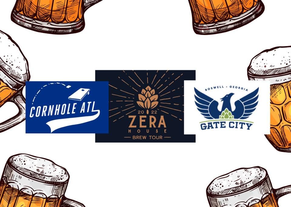 CORNHOLE ATLANTA @ GATE CITY BREWERY ZERA HOUSE FUNDRAISER