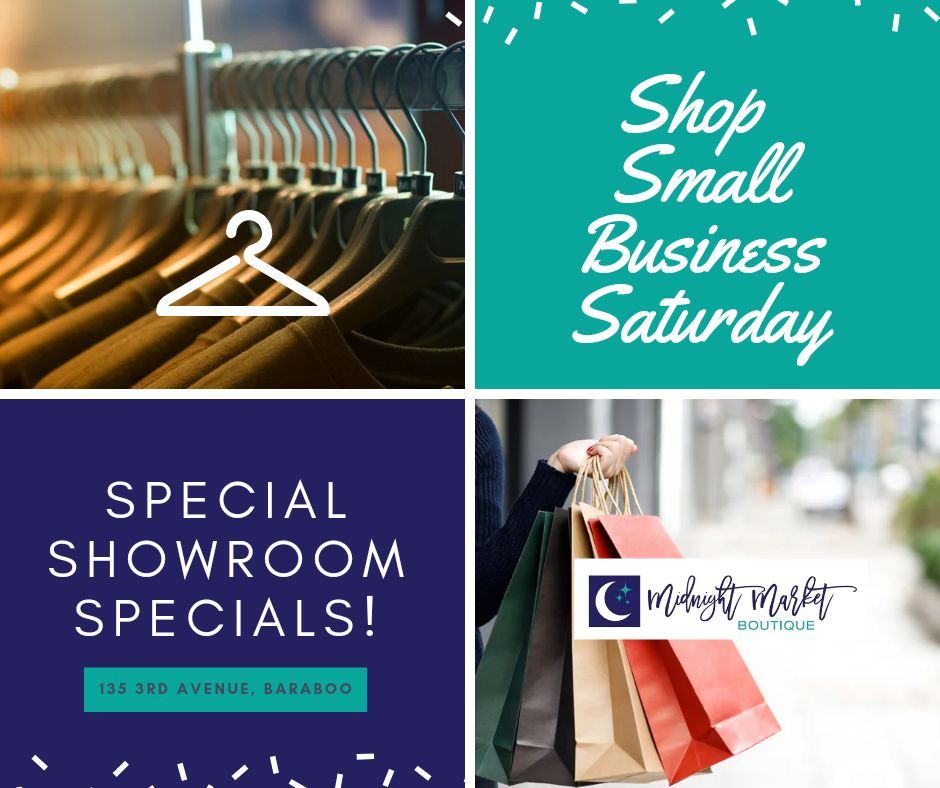 Small Business Saturday \u2728 Midnight Market Boutique