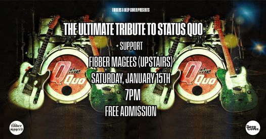 POSTPONED - Q the Quo (Ultimate Status Quo Tribute!) - Free Admission!