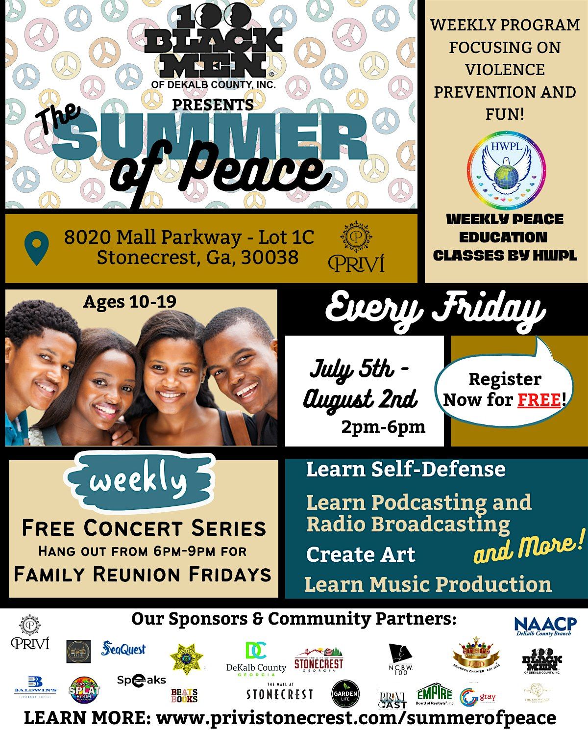 The Summer of Peace Youth Program
