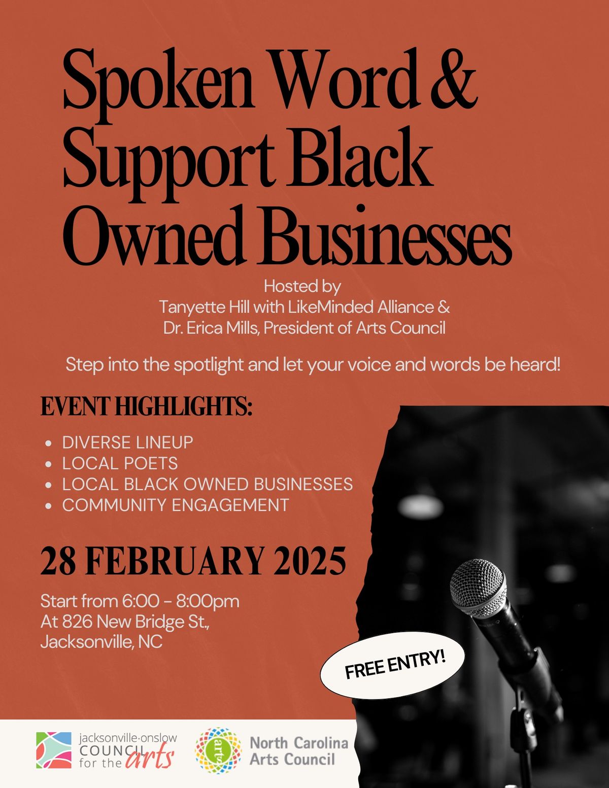 Spoken Word & Supporting Black Owned Businesses\u203c\ufe0f